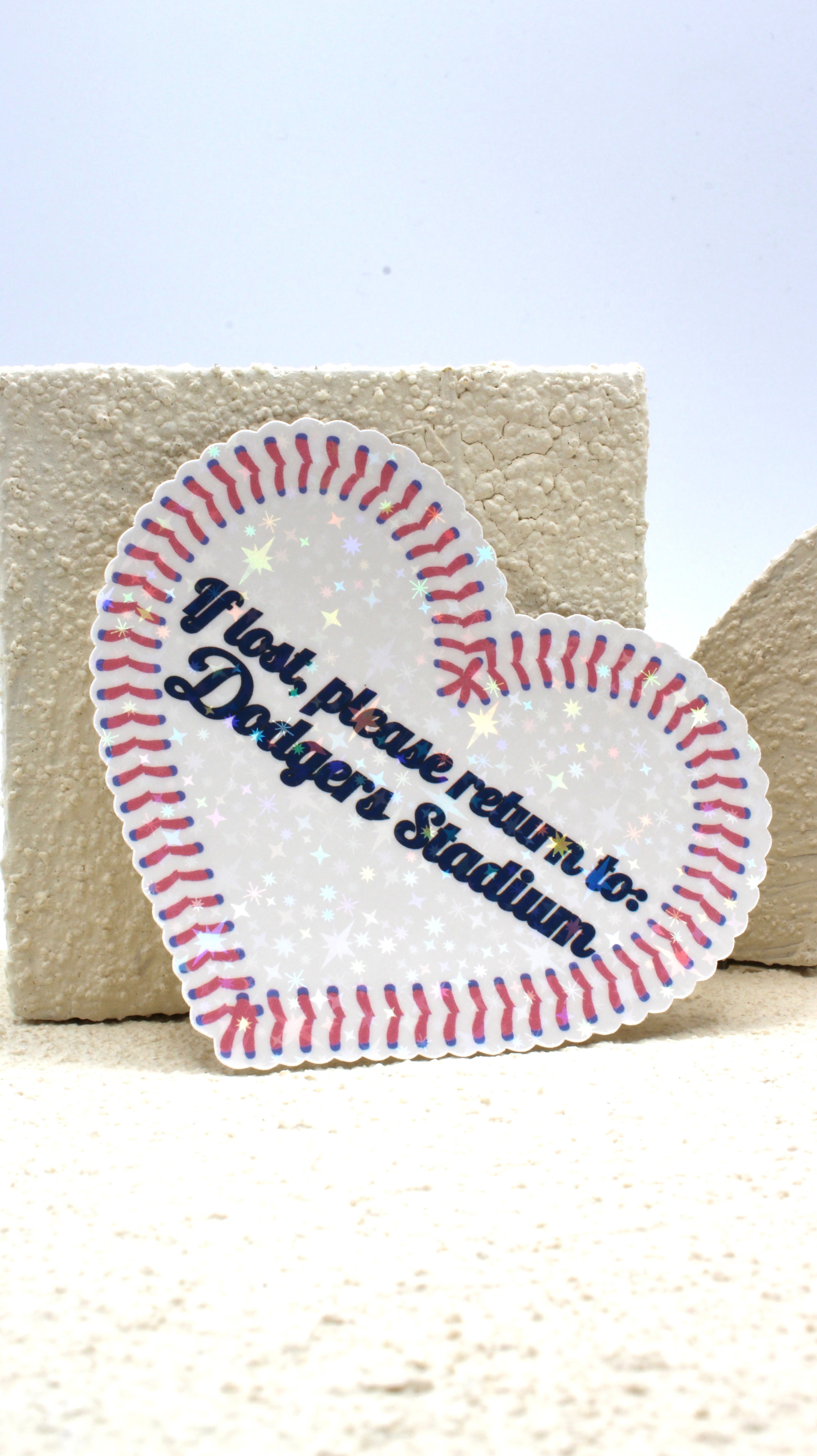 Emotionally Attached to Dodgers Stadium Stickers