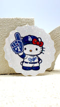 Vinyl Hello Kitty x Dodgers Sticker