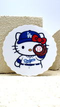 Vinyl Hello Kitty x Dodgers Sticker
